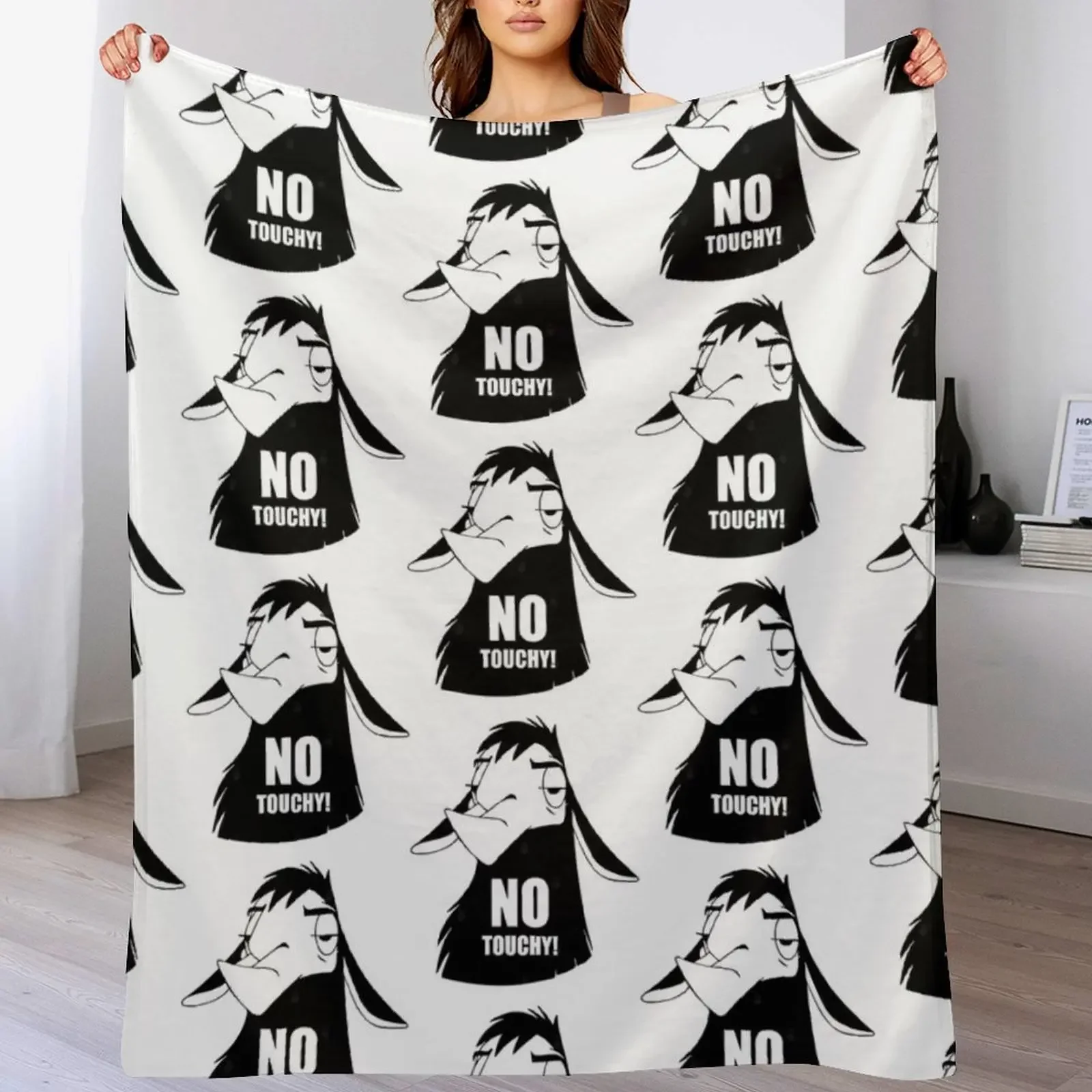 NO TOUCHY! Throw Blanket For Sofa Thin Picnic for babies Blankets