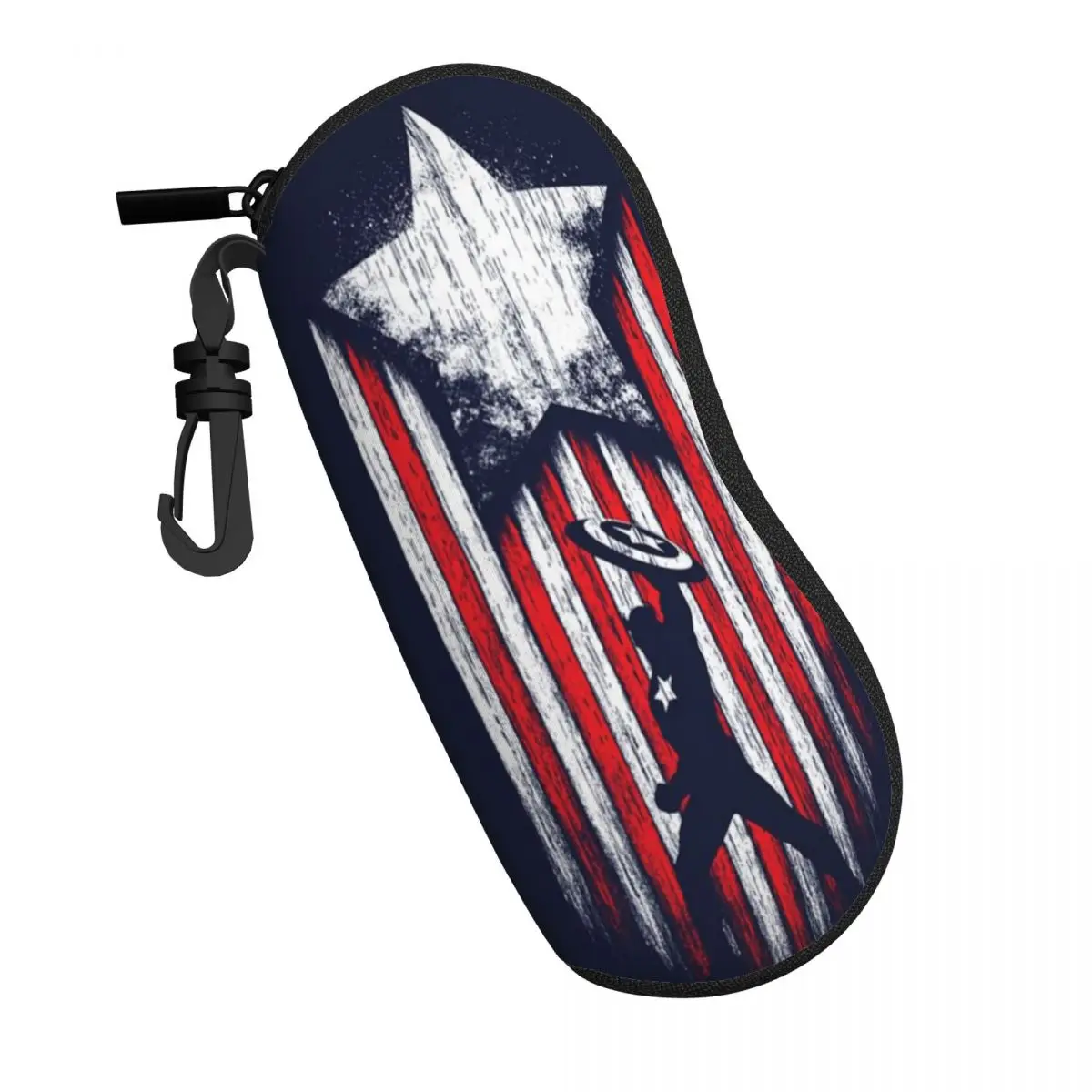 The Avengers Soft Shell Ultra-Light Eyewear Case - Scratch-Resistant and Space-Saving Glasses Bag for Outdoor Adventures