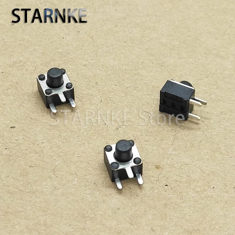 100PCS Side Press 4.5*4.5*4.8 Side 3Pins Tactile Tact Switch Push Button Micro Switch 4.5X4.5X4.8MM