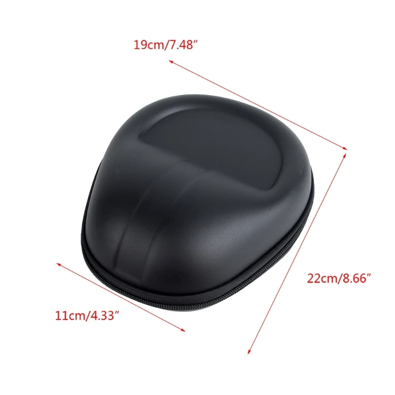 Portable Earphone Protective Case with Zipper Design Carry Cover for MDR-ZX400 MDR-ZX100 Headphone Protective Bag Case K1KF