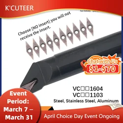 S16Q-SVXCR11 S20R-SVXCR16 S25S-SVXCR16 S32T-SVXCR16 CNC Indexable Tool Turning Bar Holder Use VCMT/VCGT11/16 CNC Carbide Insert