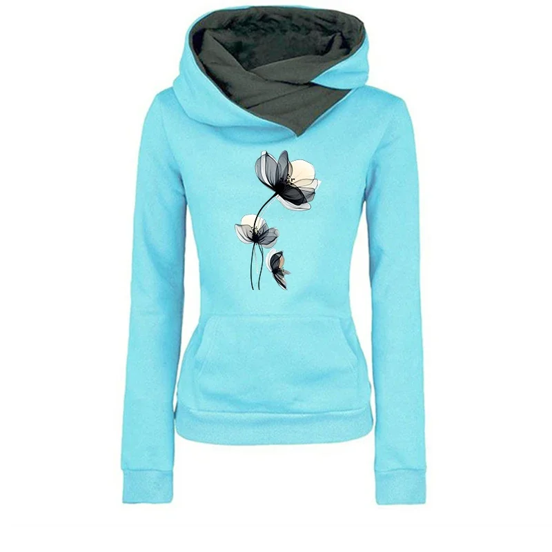 

Высококачественные женские толстовки с принтом, повседневные универсальные толстовки для бега, модные пуловеры для бега, хит продаж 2025, топы, уличная одежда