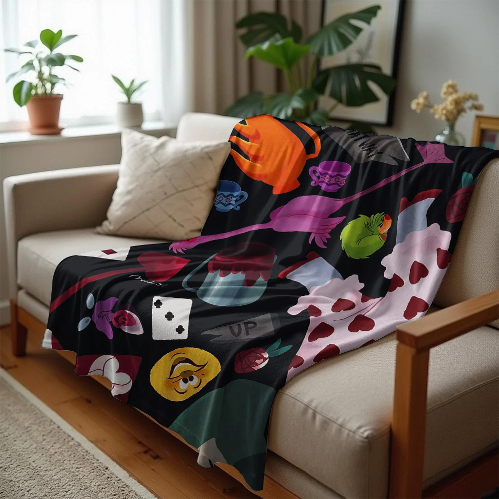Magic Collage Lightweight Microfiber Soft Christmas Fleece Blanket Warm Cozy Throw for Bed Sofa Office Travel All Season