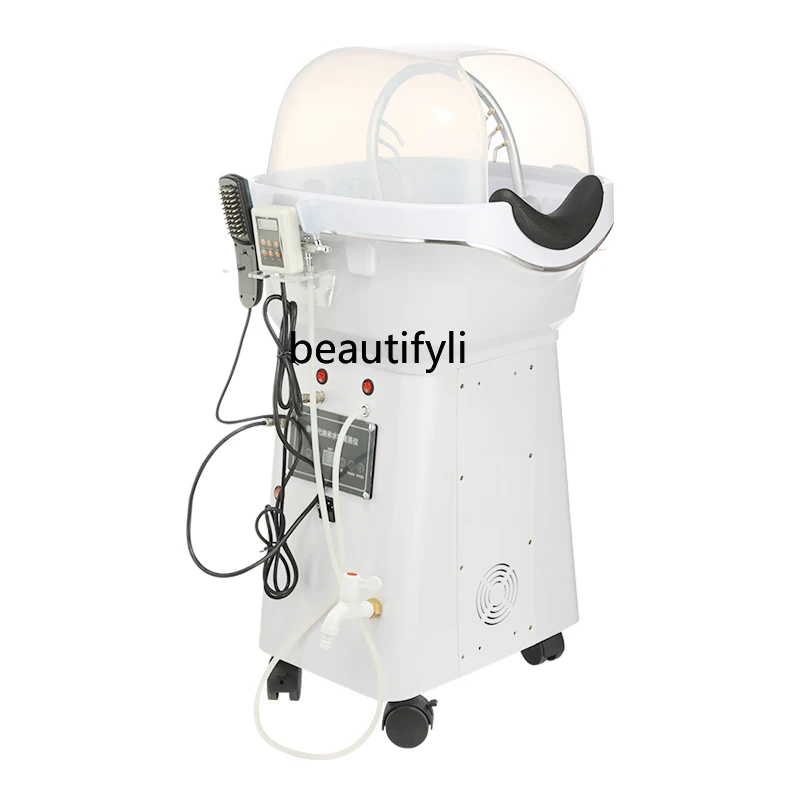 Head Therapy Instrument Sauna Machine Shampoo Circulation Massage Beauty Salon Hair Barber Shop