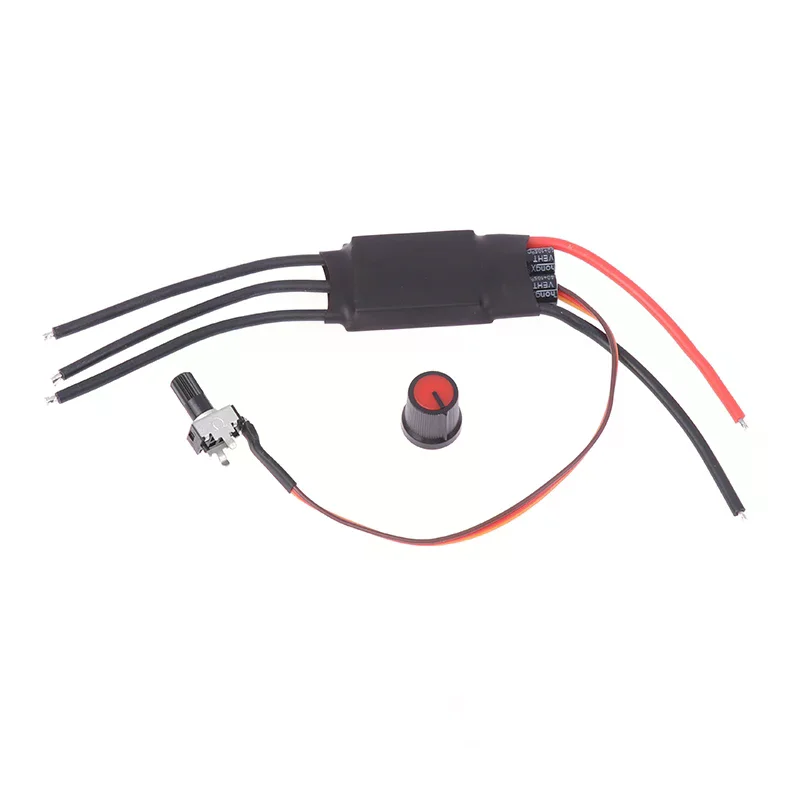 6.5V-27V 3-Phase Dc Bldc Brushless Motor Driver Hallless Dc Motor Drive Board Speed Controller with Potentiometer