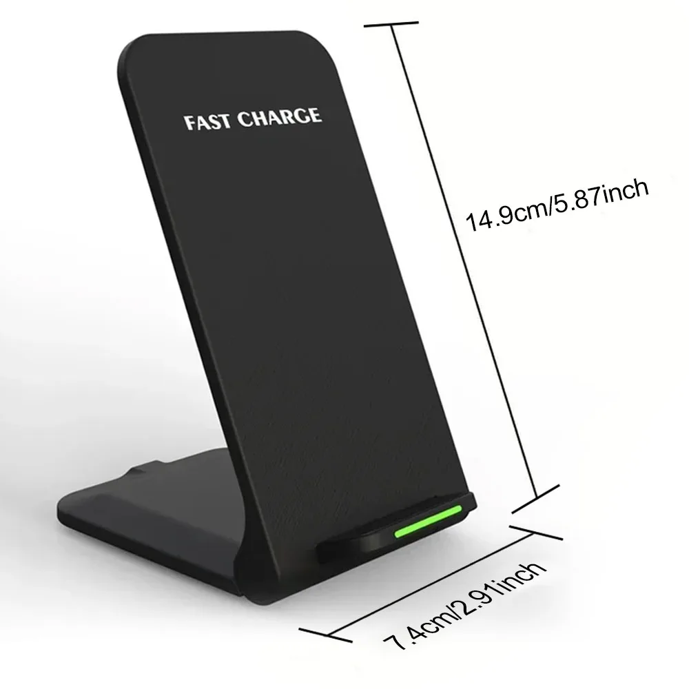 Wireless Charger Stand Pad Fast Charging Foldable For IPhone17/16/15/14 Samsung S21 S24 S8 Huawei Quick Charger
