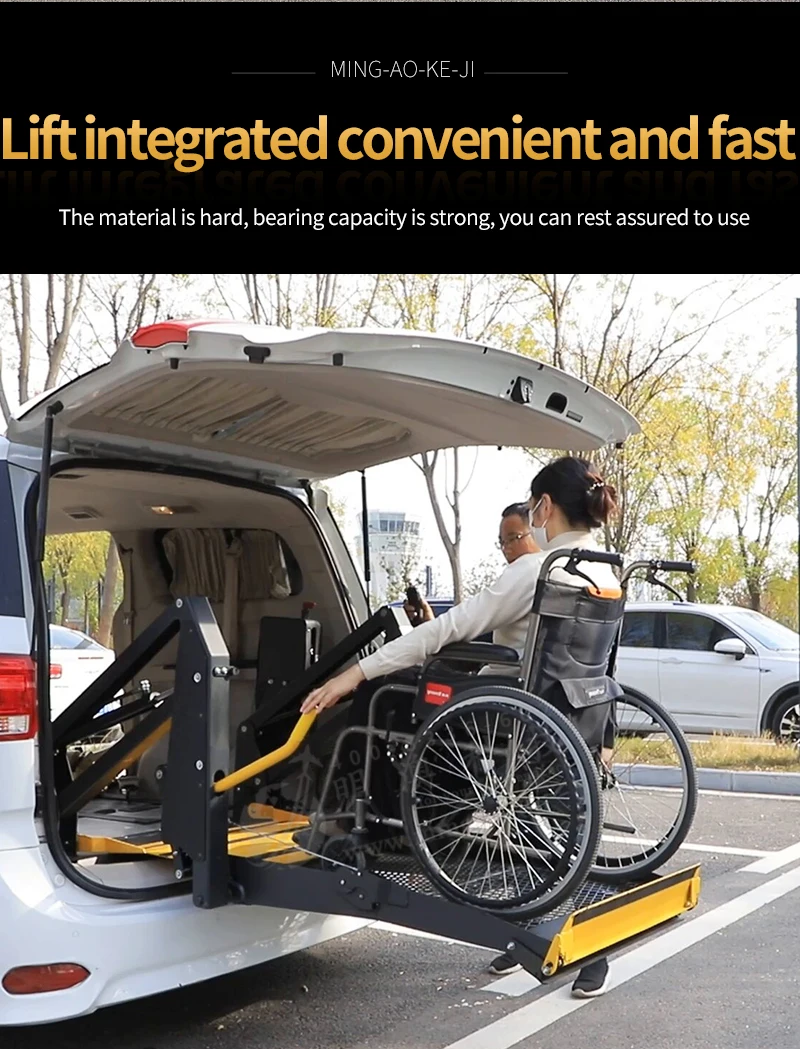 رافعة منصة هيدروليكية CE لرفع الكراسي المتحركة Van and Minibus للمعاقين