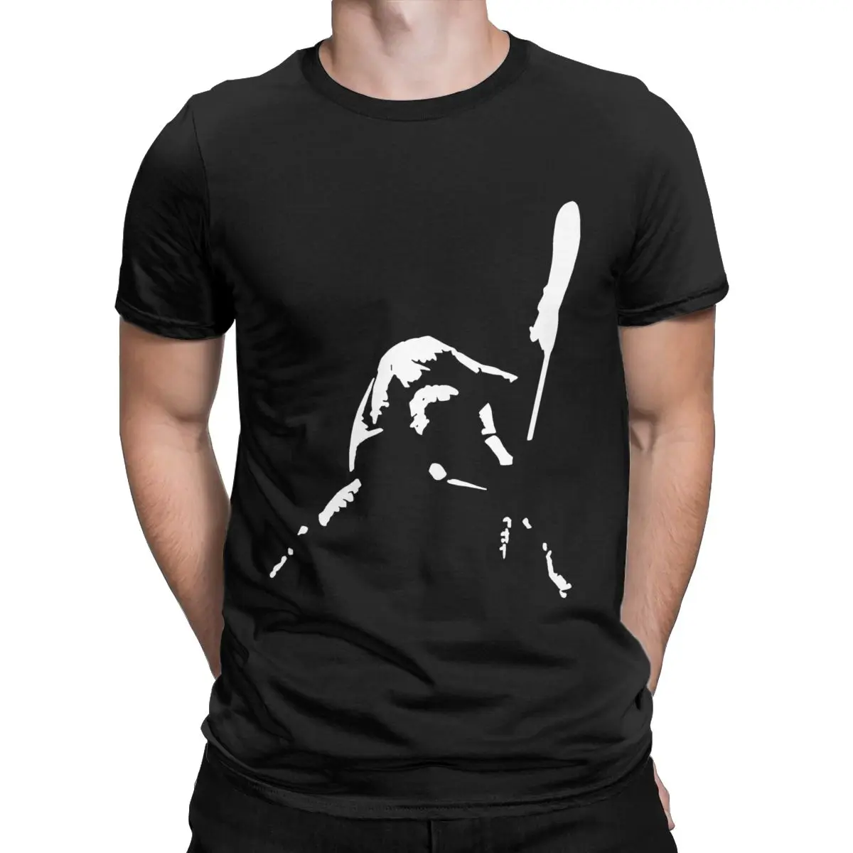 Men's T-Shirt The Clash London Calling Cool 100% Cotton Tees Short Sleeve Punk The Clash T Shirt Round Collar Tops Graphic