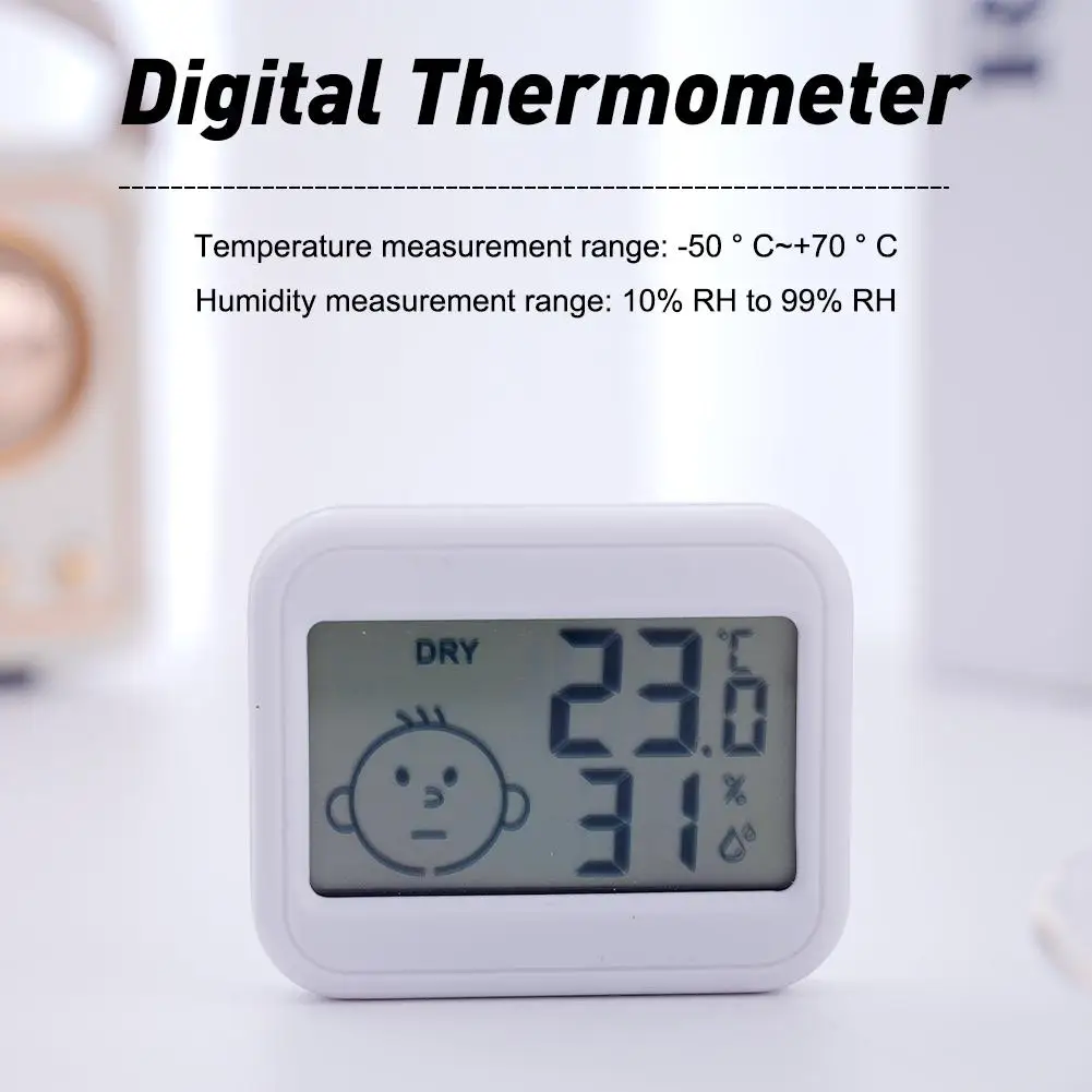 Thermomètre numérique LCD hygromètre pièce intérieure électronique température humidité mètre capteur jauge Station météo-50- + 50 ℃