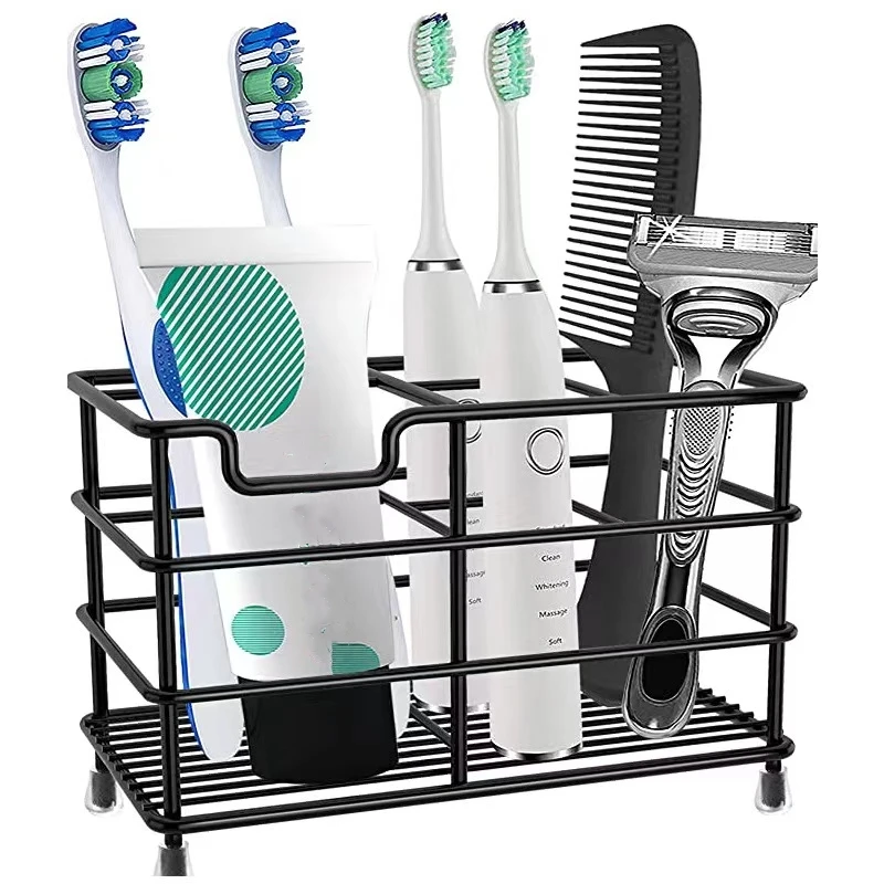 1PC bathroom countertop storage rack, toothpaste, toothbrush, shaver storage rack 