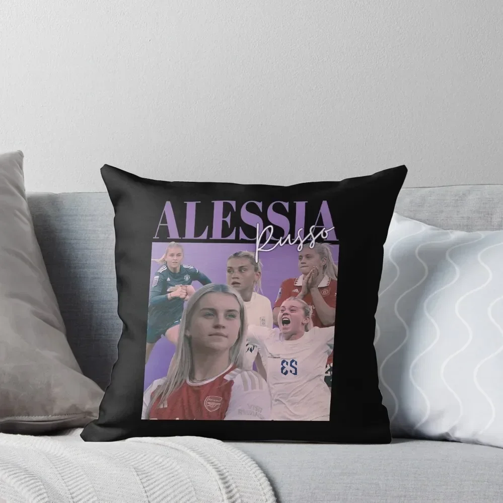 

Alessia Russo Throw Pillow christmas decorations for home 2025 bed pillows Cushion Cover For Sofa christmas pillowcases pillow