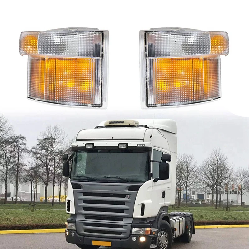 4Pcs TRUCK Side Corner Lamp For Scania Truck 114 G400 P400 R420 Corner Lamp 1387155 1385410