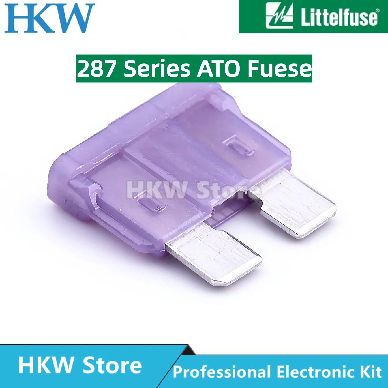 10-100PCS Littelfuse 287 Series 0287003.PXCN 3A Medium Blade Fuse 32Vdc 32V ATC Fuse ATOF New and Original
