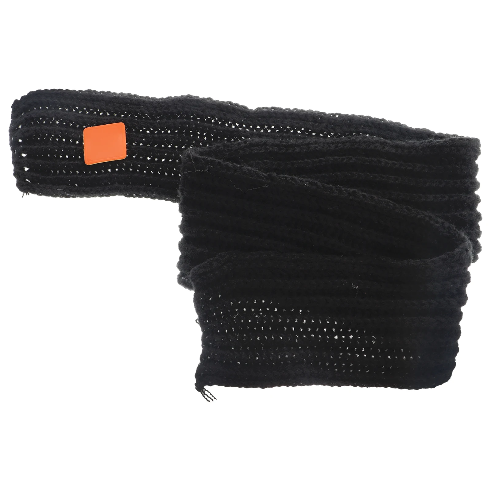 

One Size Kids Scarf Bowknot Knitted Neck Warmer Collar Soft Stretchy Fall Winter Cold Protection Windproof Warm Gift For