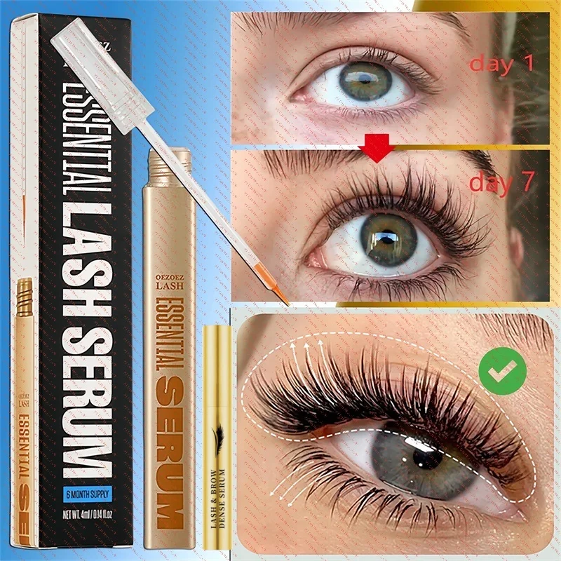 

Fast Eyelash Growth Serum Natural Eyelashes Enhancer Longer Thicker Eyebrows Lift Essence Fuller Lashes Eye Care Korean Cosmetic