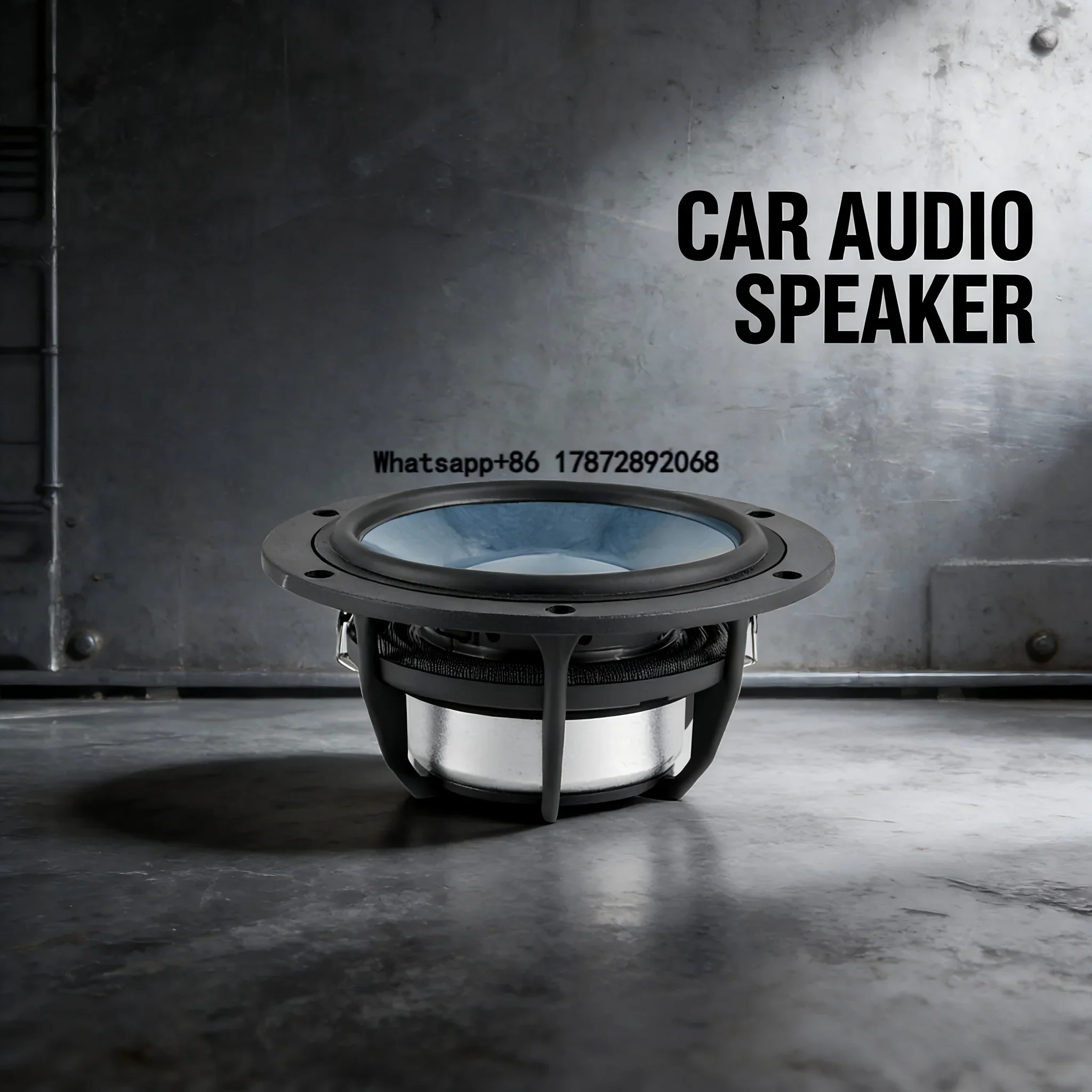 Factory Wholesale Universal Nano Carbon Subwoofer Car Audio 50w/100w Sub Woofer Upgrade Modified Speaker-175 6.5 Inch