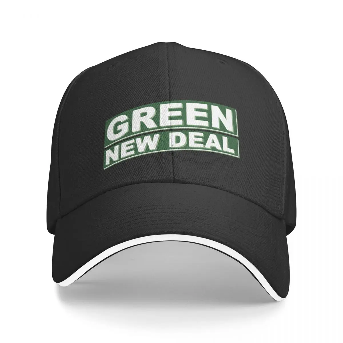 Green New Deal, Climate Change Action Baseball Cap Hat Man For The Sun Golf Wear Hats Man Women's