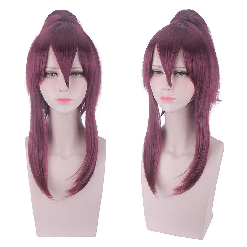 Synthetic Cosplay Wig Inspired By KP O KDA Idol Singer Akali-Kaisa-Ahri-Evelynn Long Anime Fantasy Party Hair view 4