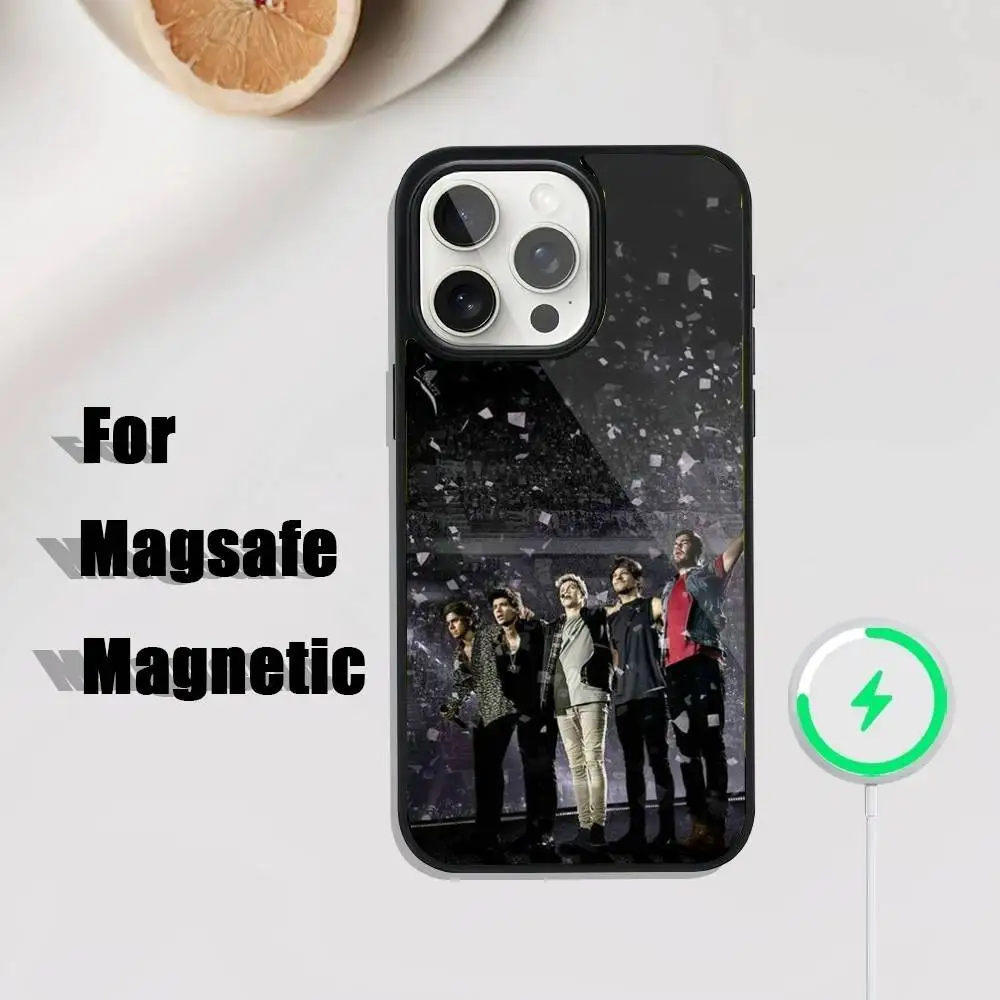 حافظة هاتف Band One D-Direction لهاتف iPhone 17,16,15,14,13,12,11,Pro,Max,Plus,Mini,SE4,E شحن لاسلكي Magsafe مغناطيسي #3