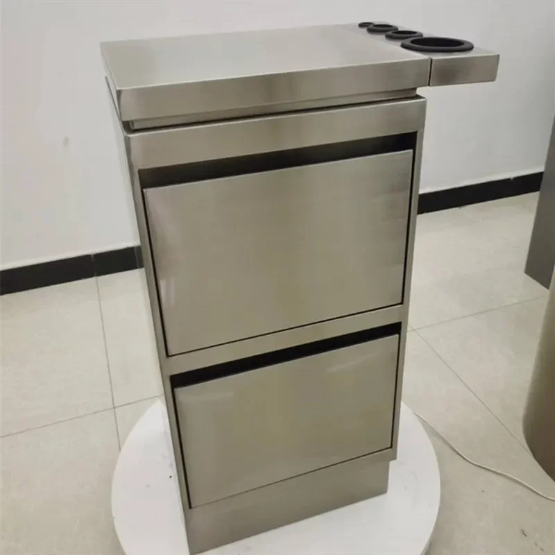 Carro de peluquería de Metal, barbería, esteticista, salón de tocador, Werkzeugwagen comercial, muebles bonitos YN50ST