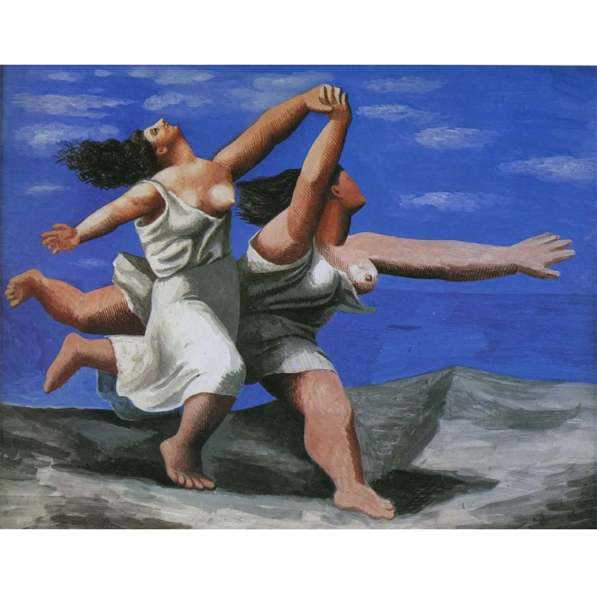 

Hand painted high quality reproduction of Two Women Running on the Beach (The Race) by Pablo Picasso Modern home decor art