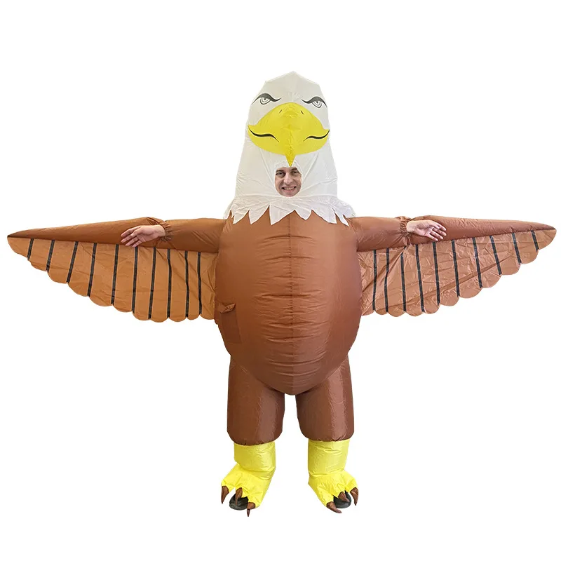 The Eagle Inflatable Costumes Cartoon Animal Blow Up Clothes Halloween Party Cosplay Costume Funny Performance Props
