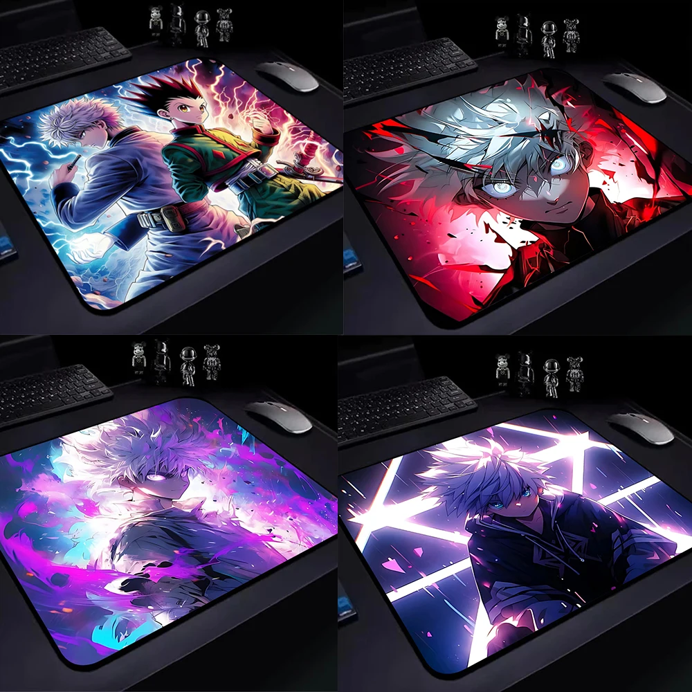 Anime Hunter x Jäger Gaming Mauspad xs kleines Mauspad für PC Gamer Desktop Dekoration Büro Maus Matte Deskmat Teppich