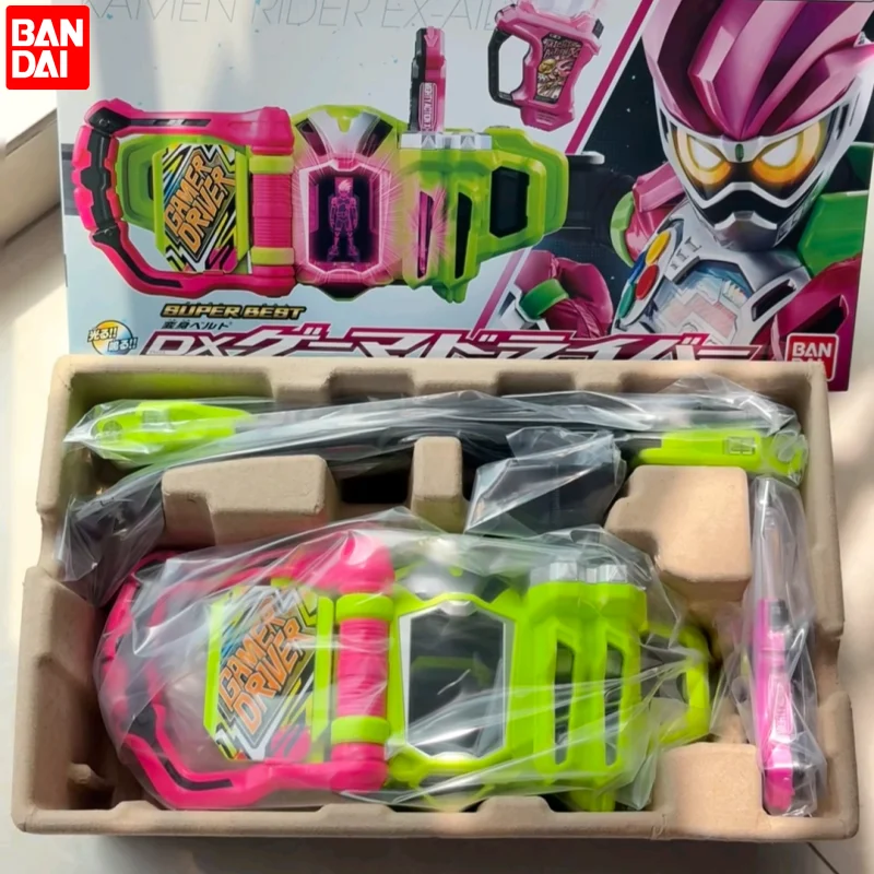 

Bandai Kamen Rider Ex-Aid DX Gamer Driver Henshin Belt With Mighty Action X Gashat Collection Cosplay Toys Gift For Boys Girl