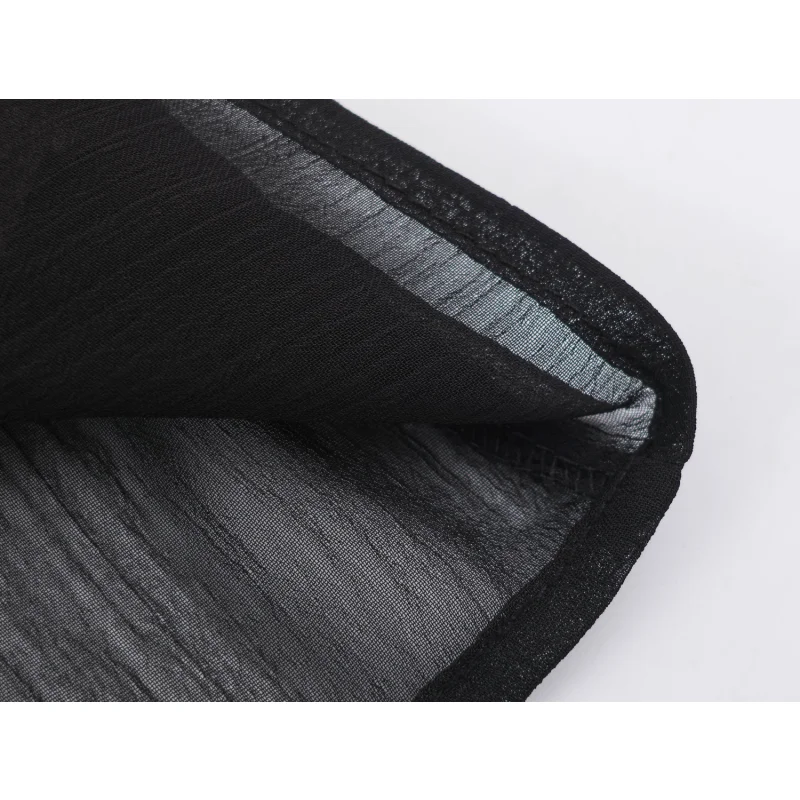 2026 Neue Kollektion Damenkleidung Rüschenbluse Luxuriöse Vintage-Style Hemden Langärmelige Hemden mit Trompetenärmeln Elegantes Abendhemd – Detail 30