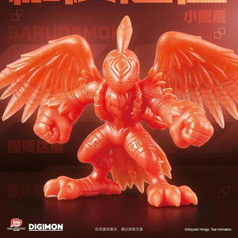 Genuine KAYOU Digimon Dimensional Evolution Buildable Eraser Mini Figure Blind Box 2-in-1 Stationery Desktop Model Ornament Gift - view 5