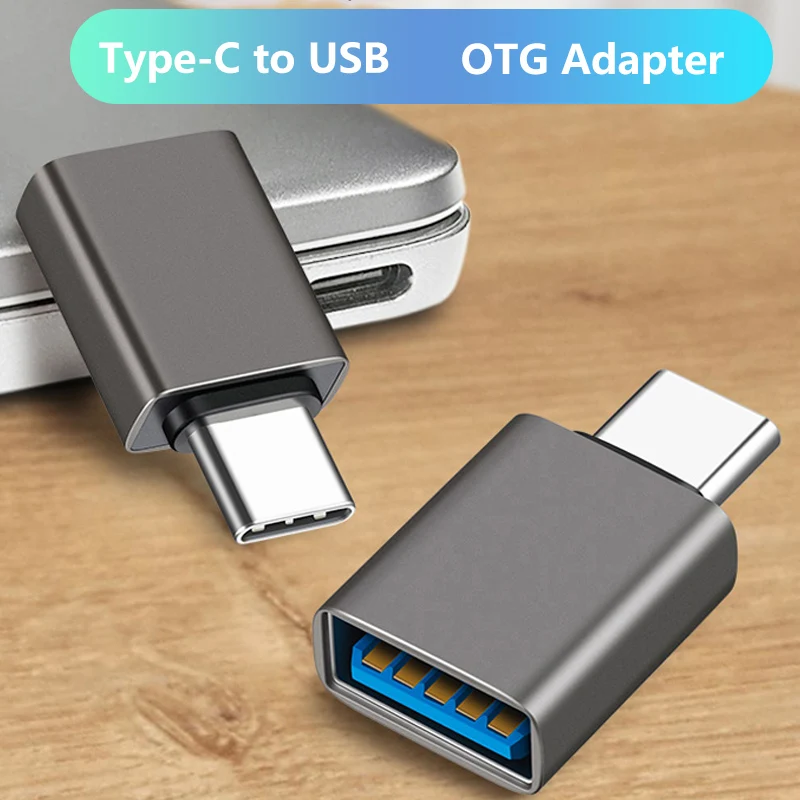 60W 3A USB 3.2 TO Type C อะแดปเตอร์แปลง typec ตัวผู้เป็น USB ตัวเมียชาร์จข้อมูลได้อย่างรวดเร็วสำหรับพีซีแล็ปท็อป Xiaomi Huawei