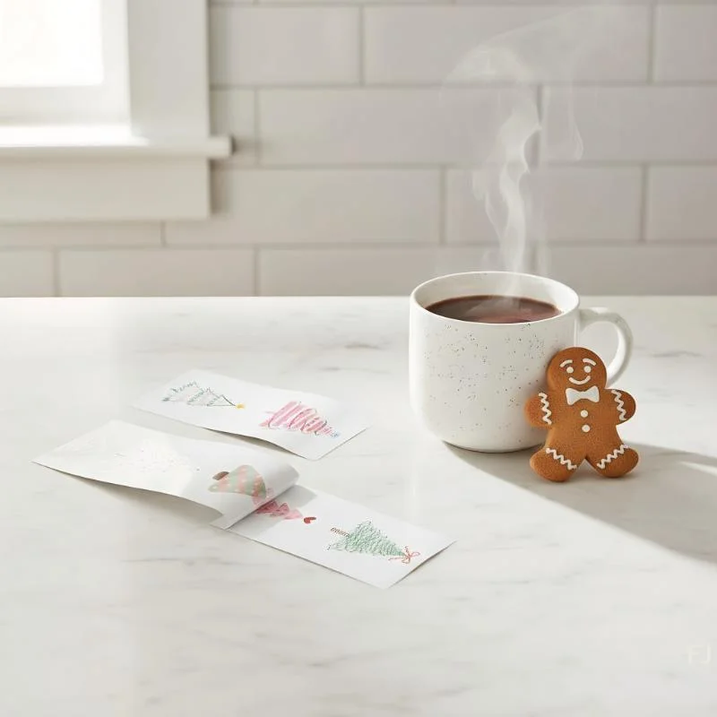 

Unique Christmas Tree Stickers/Roll; Christmas Gift Wrapping Sticker Labels; Reward Stickers For Scrapbooking Station