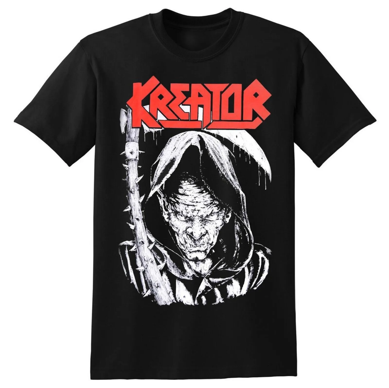 Camiseta Oficial KREATOR con Logotipo de Death Reaper, Talla SM, Nueva, Diseño Phantom Endless Pleasure