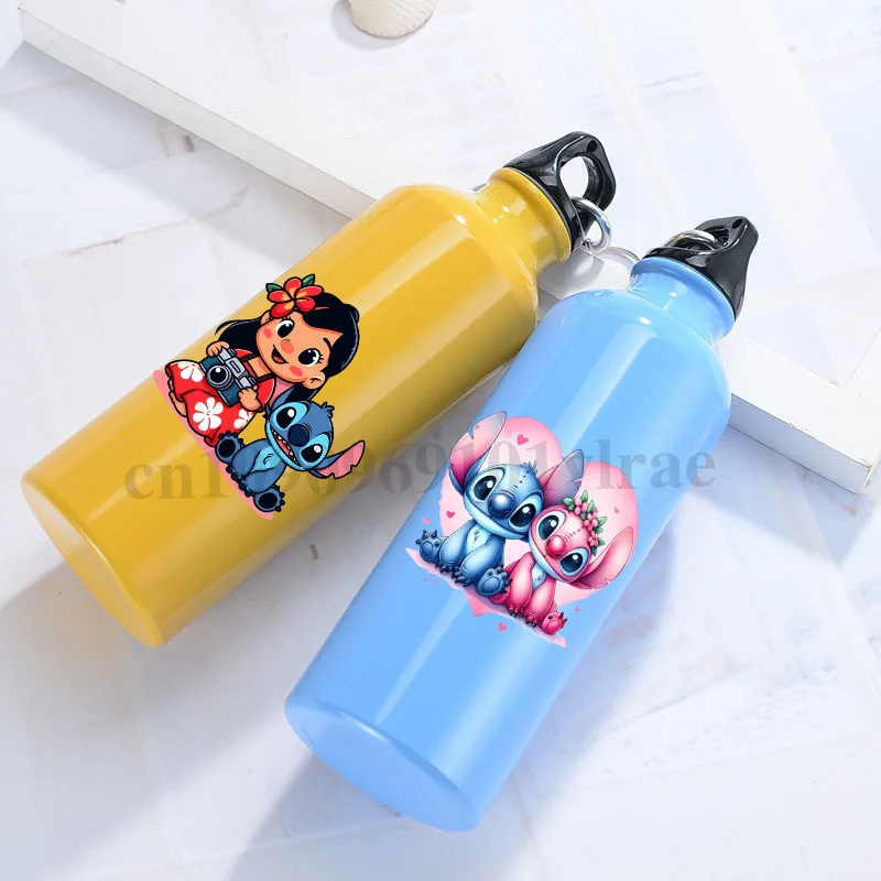 Lilo & Stitch UV DTF Transfer Sticker for Water Bottle Glass Cup Decoration Transfer Stickers Stitch Permanent Adhesive Stickers