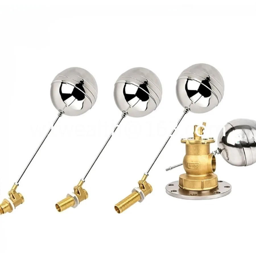 Brass Float Ball Valve for Water tank Control Floating Ball Valve points 6 points 4 points
