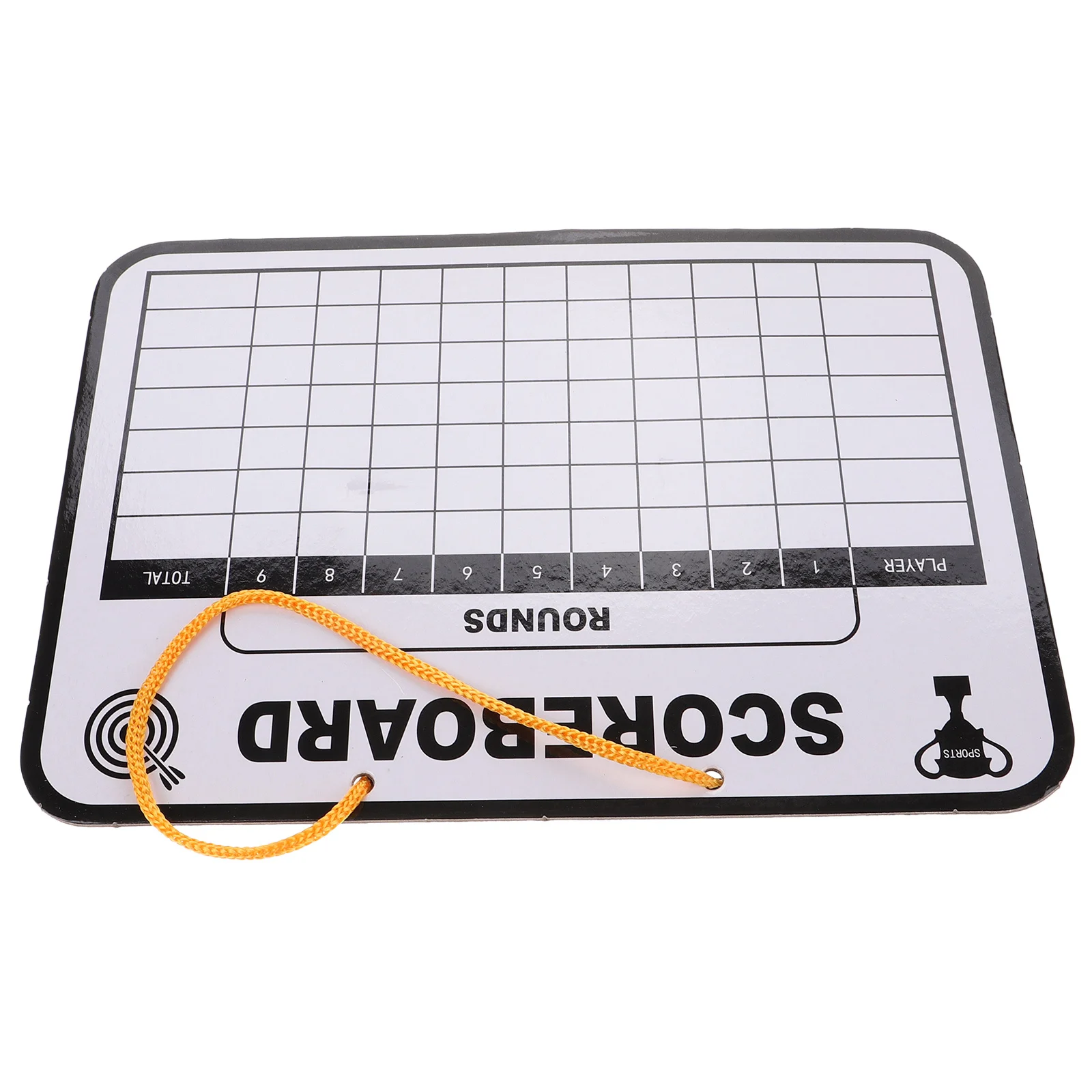 

1 set 1 Set Golf Scoreboard Double-Sided Dry Erase Portable Lightweight Cardboard Training Competition Score Board For Outdoor
