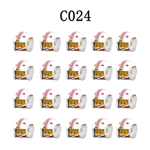 20 pièces/ensemble blocs de construction Tusken Raider impérial équipage au sol brique Figure Figurines impérial Hovertank pilote mini jouets d'assemblage