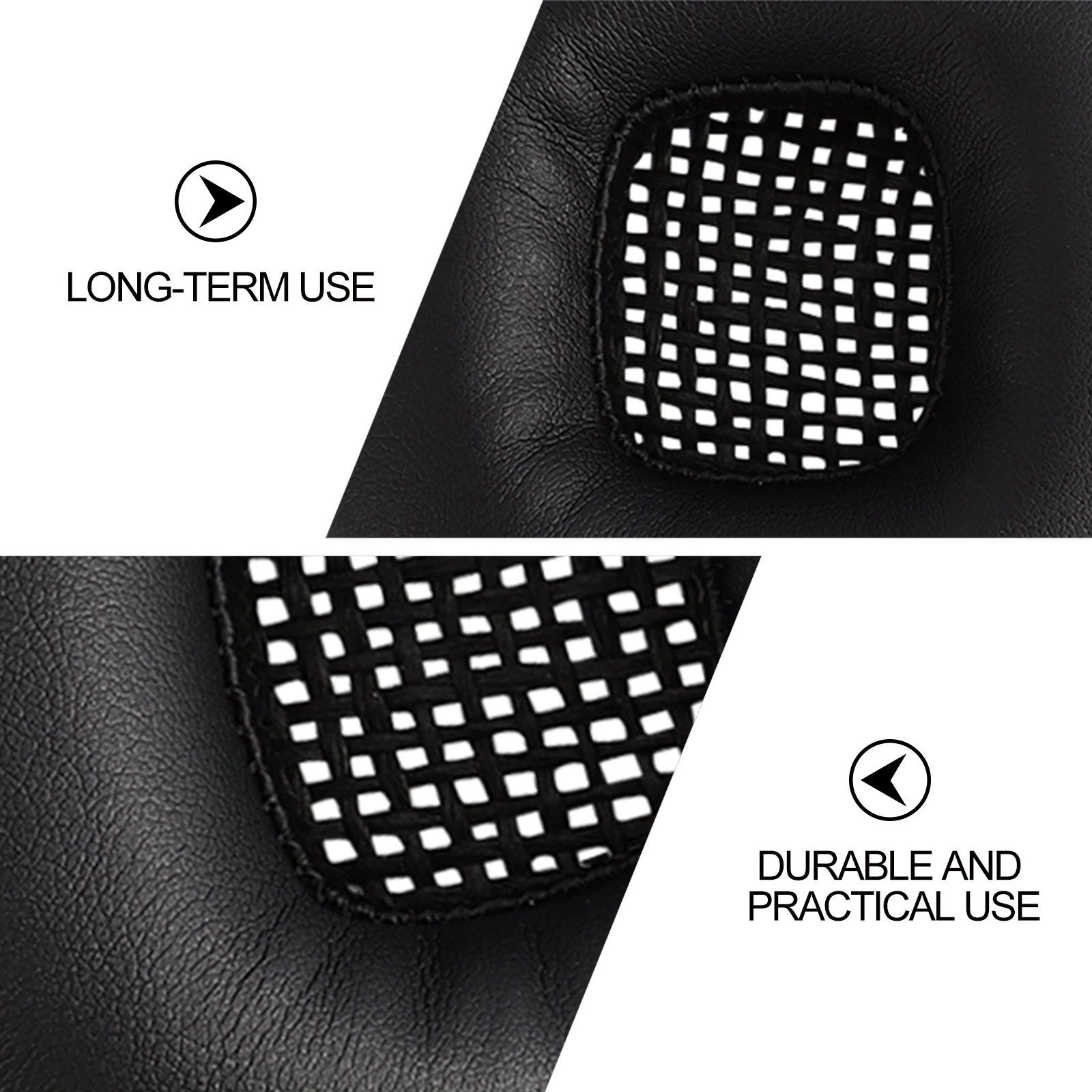 

2pcs Protein Skin Headphone Cotton Ear Pad Replacement for Major Over-the-ear High Elastic Memory Foam Durable Long Use