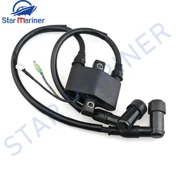 3A0-06048 Ignition Coil With Plug Cap For Tohatsu Mercury Outboard Motor 25HP 30HP 3A0-06048-1 160643 8M0047311 Boat Engine
