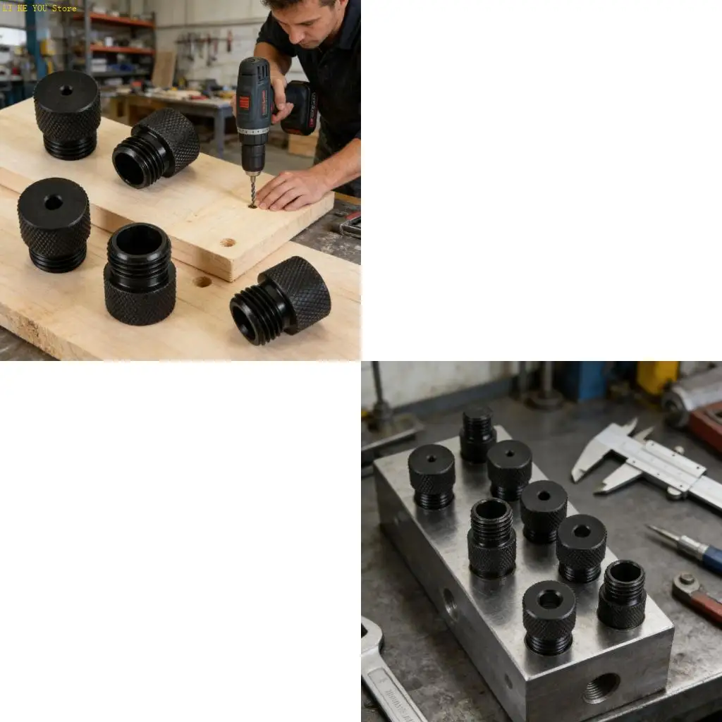 W3JE Reliable Carbon Steel Hole Positioner 2mm 10mm For Accurate Screw Installation