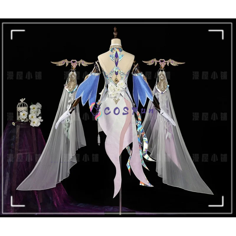 Elysia Cosplay Honkai Impact 3 Costume  Full Set Uniform Role Play Halloween Carnival Party Outfit for Women COSFun