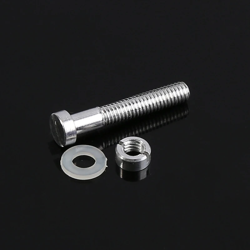 M2.5x18.5/16.5/13.5/11.5/10.5/7.5mm Screws Nut Turntable Cartridge Stylus Mounting Vinyl For LP Record Player Screw