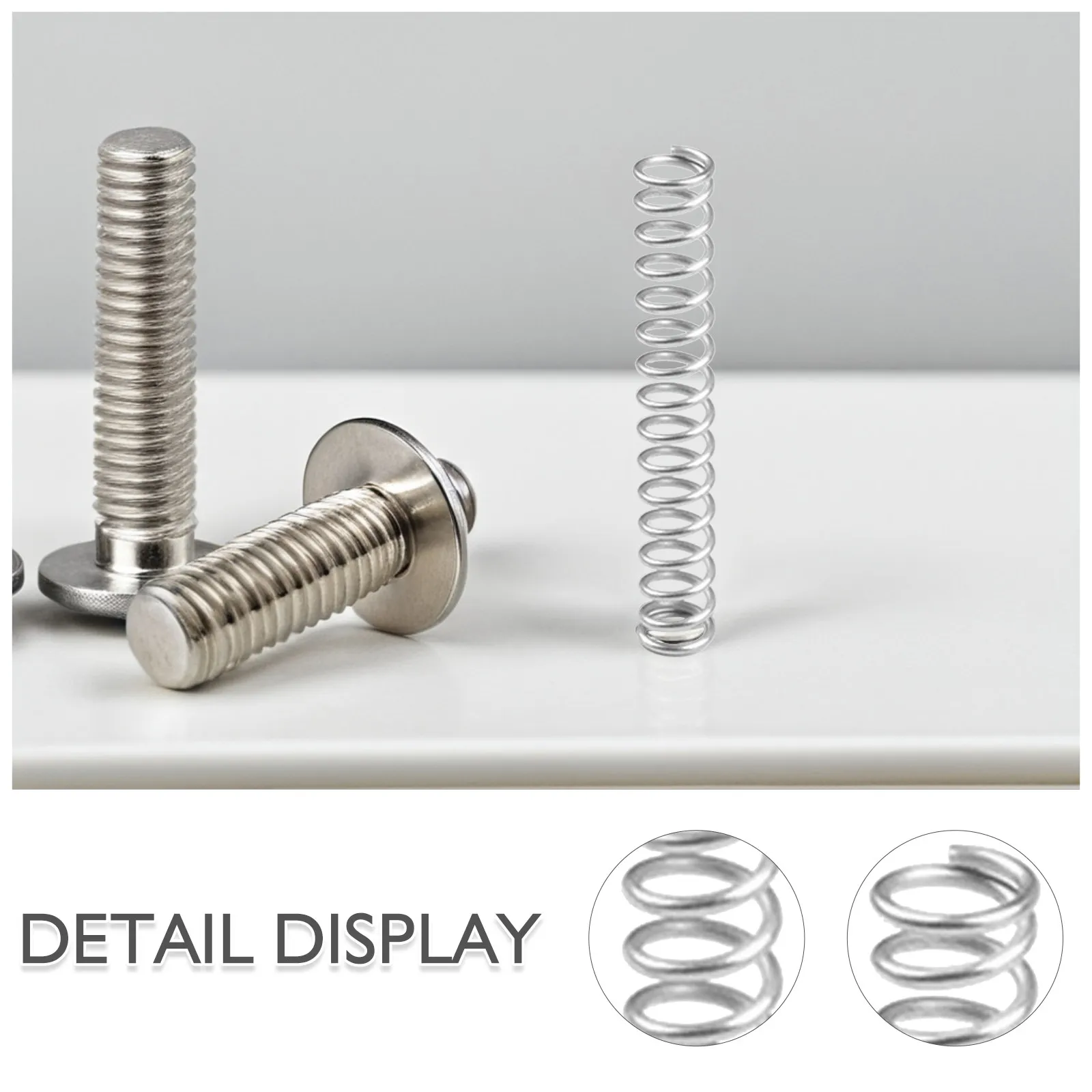 15Pcs Stainless Steel Nutcracker Coil Spring Replacement Kit Universal Compatibility Effortless Nut Cracking Small Portable