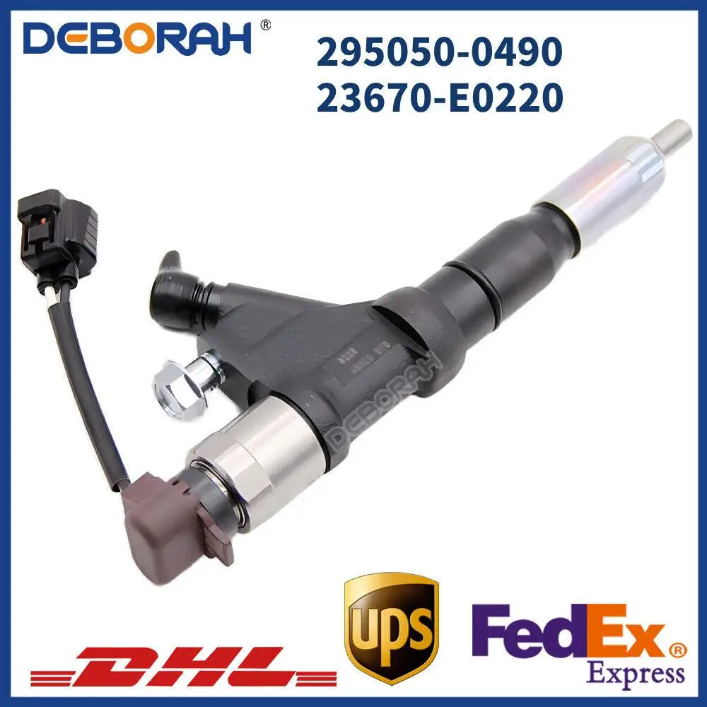 

Fuel Injector Assembly 295050-0490 23670-E0220 for Hino E13C Renault K9K700