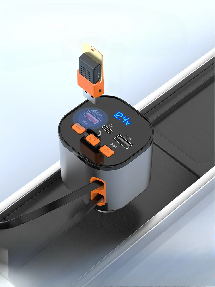 

Автомобильное зарядное устройство, Bluetooth-приемник, mp3-плеер, преобразование музыки, автомобильный прикуриватель, универсальный