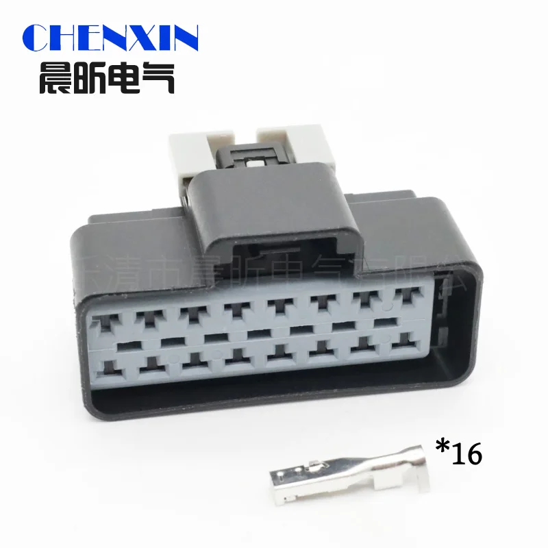 لفورد شيفروليه جي إم سي 16 دبوس موصل السيارات مقعد وحدة التدفئة المكونات 15326952