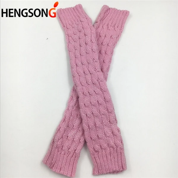 Herbst und Winter Frauen Beinlinge Kapron Hanf Blumen Kniesc honer Bein wärmer weibliche Mädchen Haufen Haufen Socken Sport Sicherheit