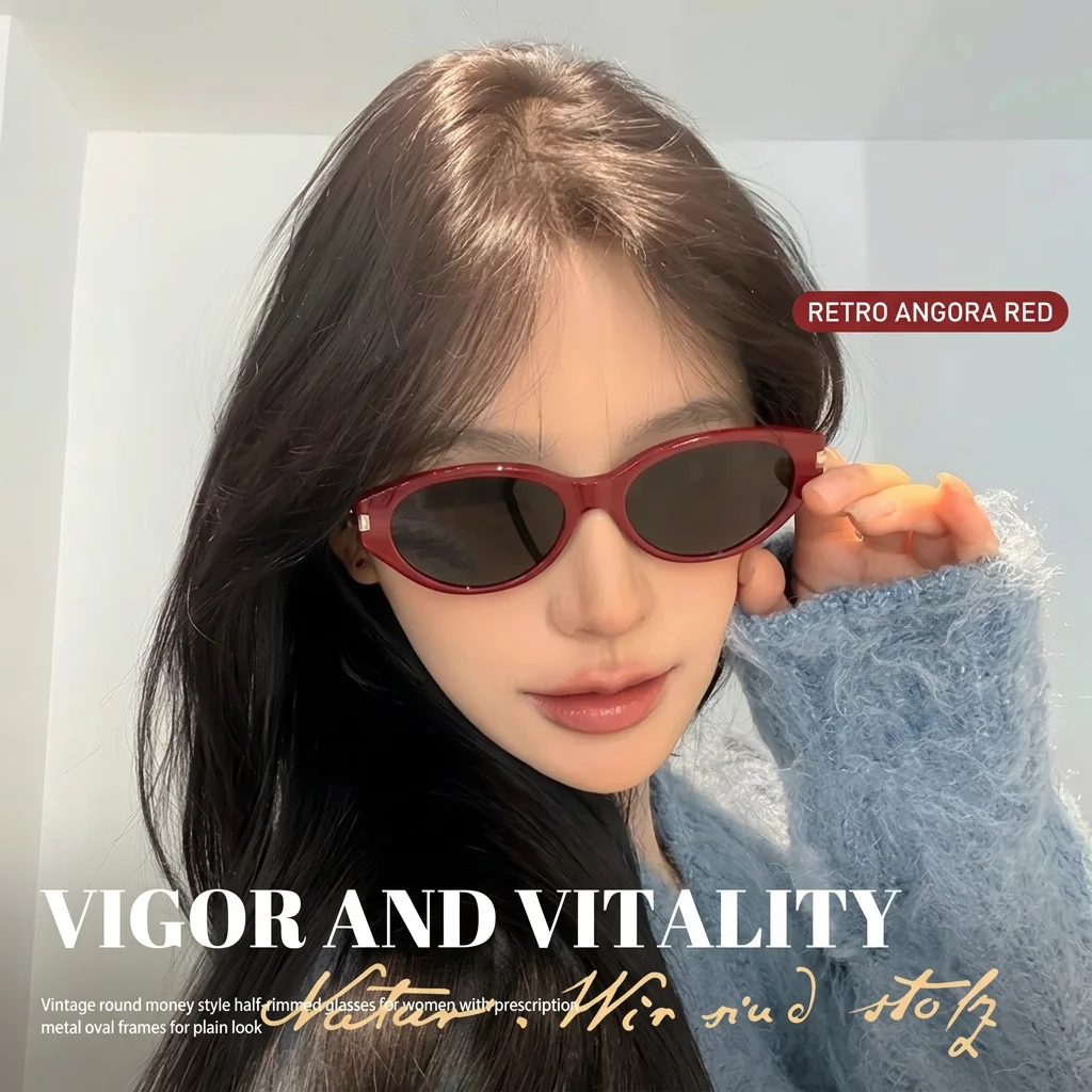 Uv400  Shades Summer Vintage Women'S Sunglasses Retro Sunglasses Vintage Eye Sunglasses For Driving Fashion Matching