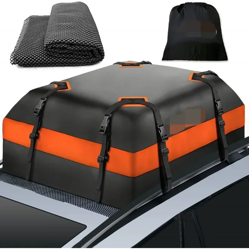 Roof waterproof luggage bag, self-driving car luggage rack, rainstorm-proof roof bag