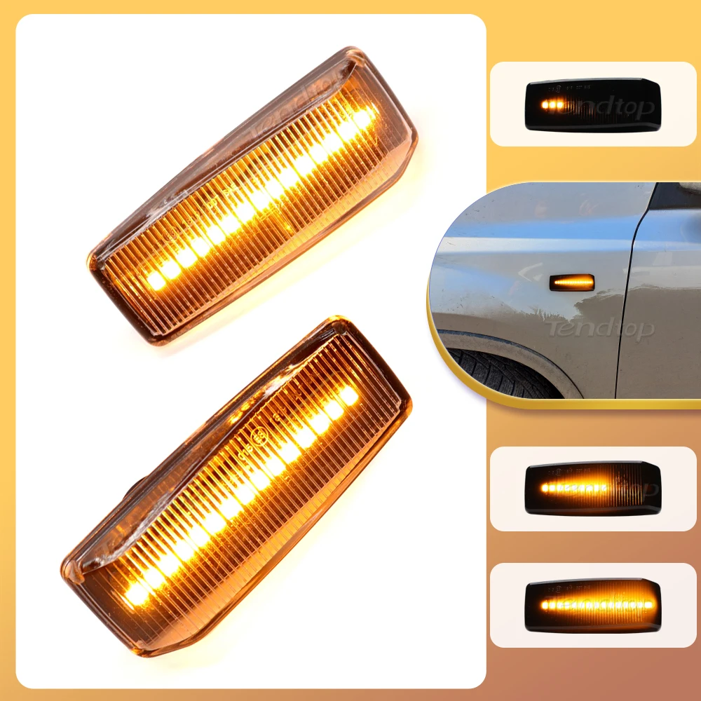 Led Dynamic Side Marker Turn Signal Light Sequential Blinker Light For Mercedes Benz C E S SL CLASS W201 190 W202 W124 W140